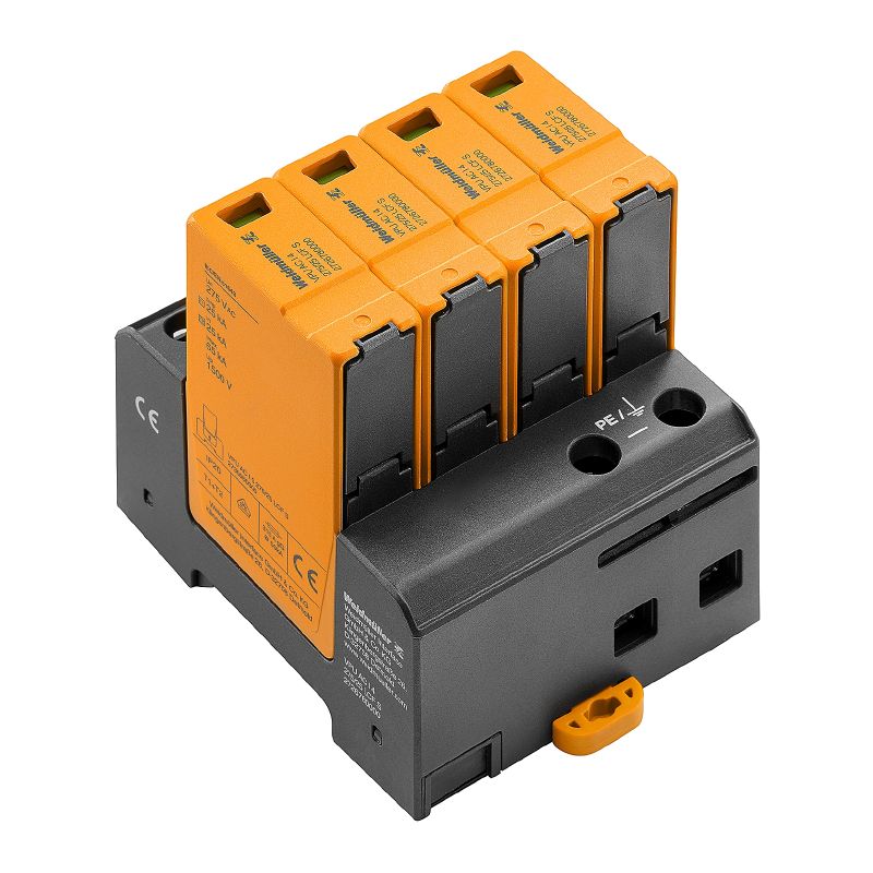 2726780000 - Low Voltage Surge Arrester IP20, 91mm Depth, Visual Indicator