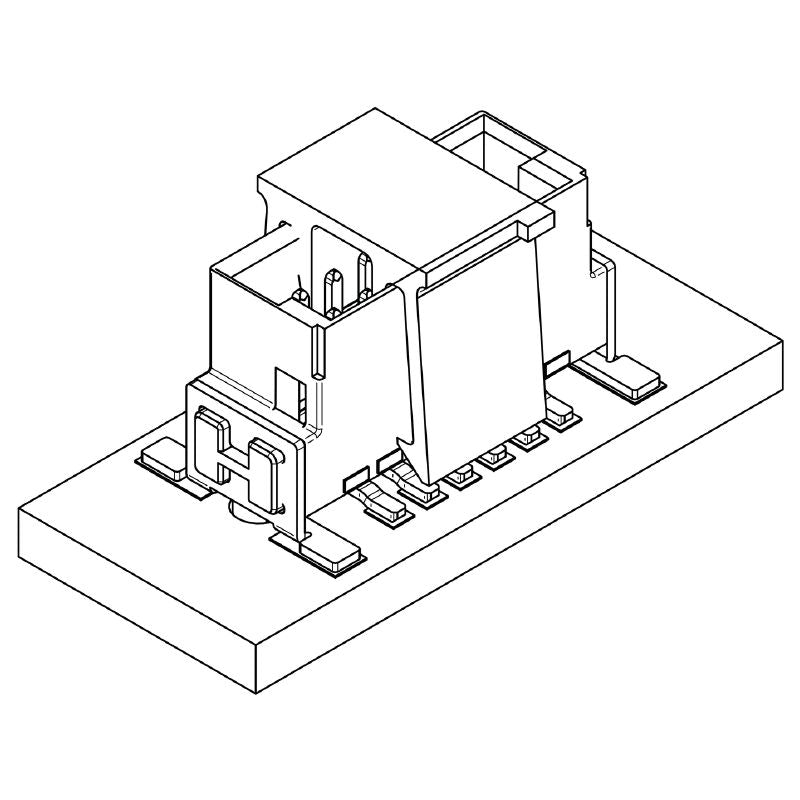 2747050000 - 68-Pole Male PCB Plug-in Connector with 1.27mm Pitch (Pack of 280)
