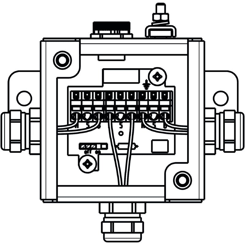 8703430000 - IP66 Fieldbus Distributor for Profibus PA & Foundation Fieldbus
