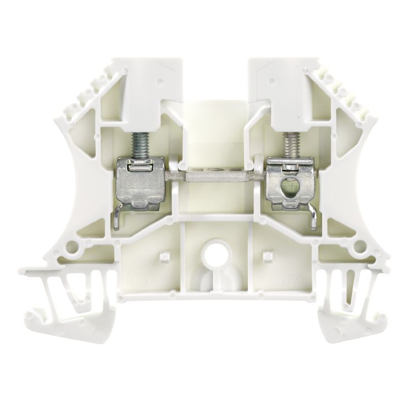 1036700000 - White 4 mm² Feed-Through Terminal Block, 32 A Rating (Pack of 100)