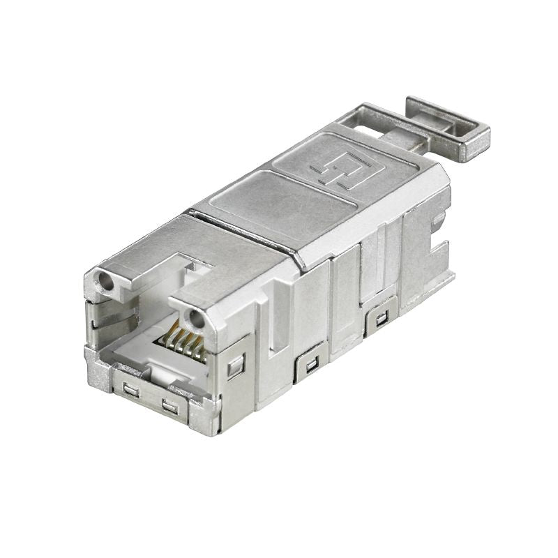 1963840000 - Durable RJ45 Socket for Base Connection, TIA-568B Compliant (Pack of 10)
