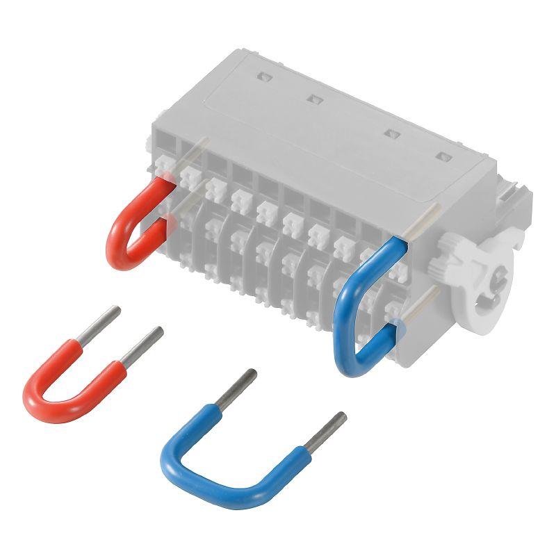 1858970000 - Red & Blue 50-Piece PCB Jumper Set with RoHS Compliance