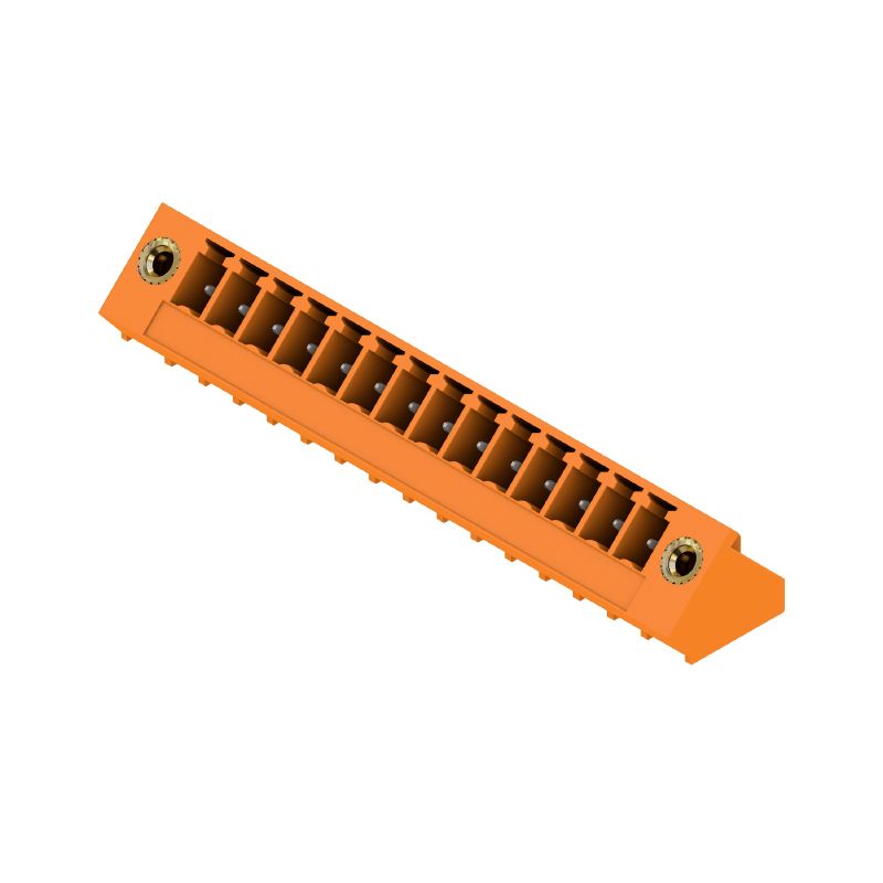 1976860000 - 3.81mm 14-Pole Male Header with 135° Angle, THT Solder (Pack of 50)