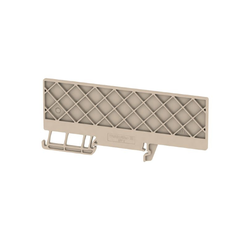 2489100000 - A-Series Dark Beige Partition Plate, 45.15mm Depth, Snap-On (Pack of 50)