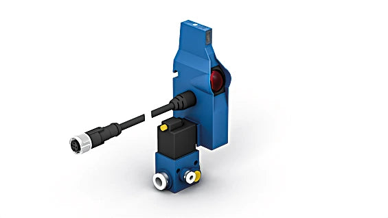 OPT1541 - Compact Reflex Sensor for Roller Conveyors - 900mm Range