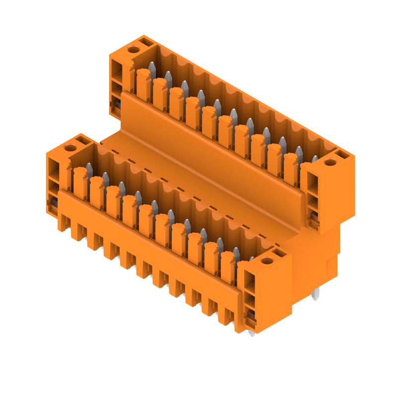 1891100000 - Orange 3.50mm Male PCB Connector with 22 Poles (Pack of 20)