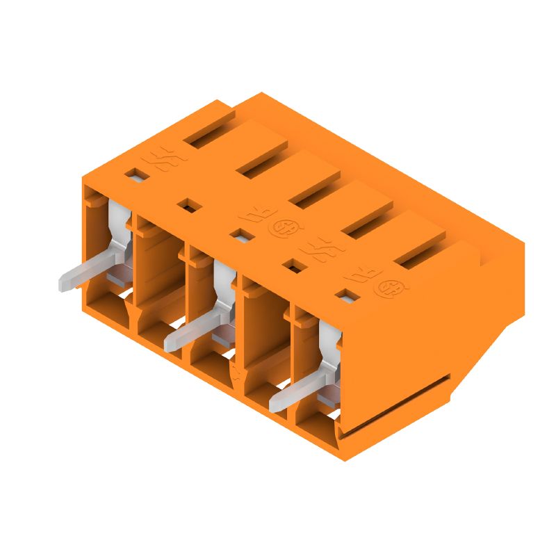 2613330000 - 10mm Spacing PCB Terminal, 3 Poles, Orange Finish (Pack of 50)
