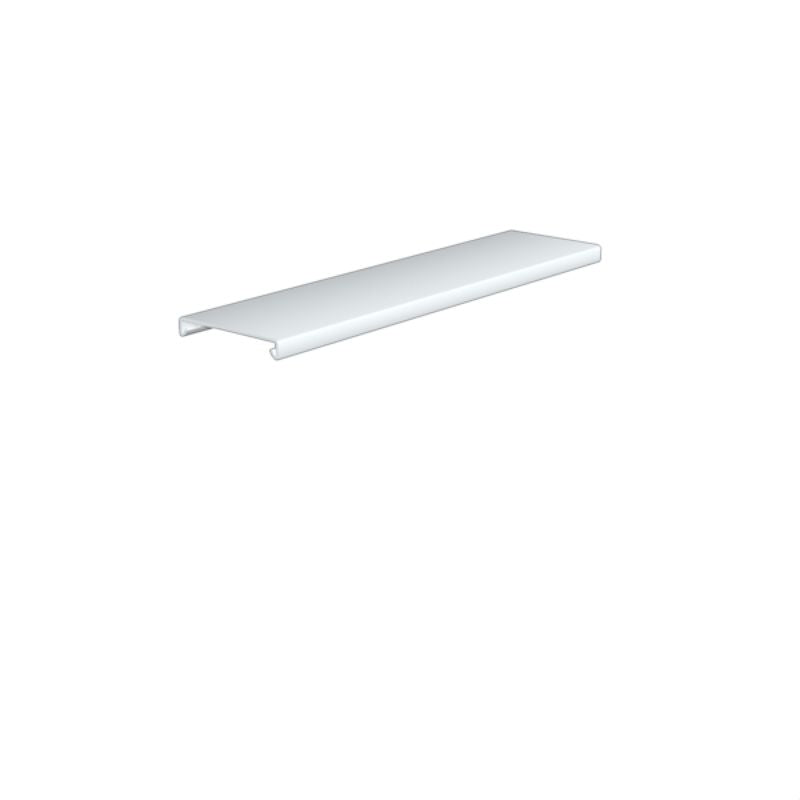 2589140000 - 2m Light Grey Cable Duct Cover, 100mm Width (Pack of 2)