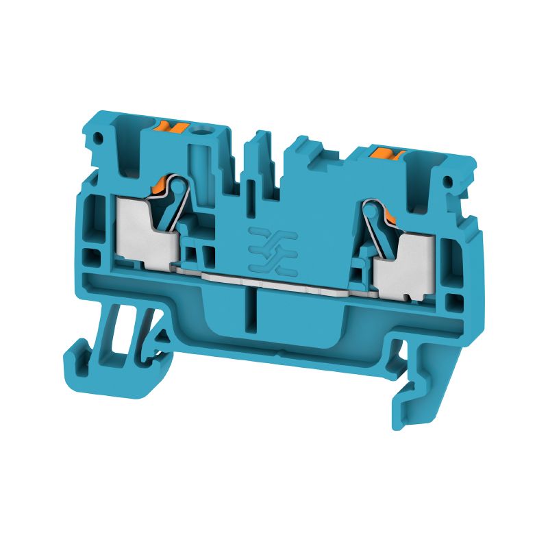 1521880000 - Blue Feed-Through Terminal 2.5mm², 800V, RoHS Compliant (Pack of 100)