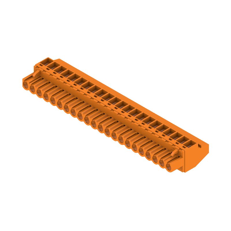 1957820000 - 5.00mm 22-Pole Female Connector, Clamping Method, 400V Rated (Pack of 12)