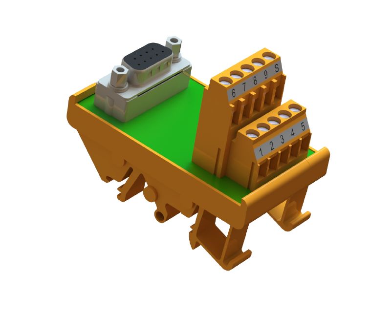 7940102380 - 9-Pole Female D-Sub Connector, IEC 60807 Compliant