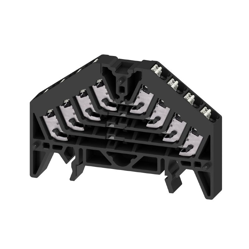 1173840000 - Black Patch Distributor for TS 35x7.5 Rails, 16 Connections (Pack of 20)
