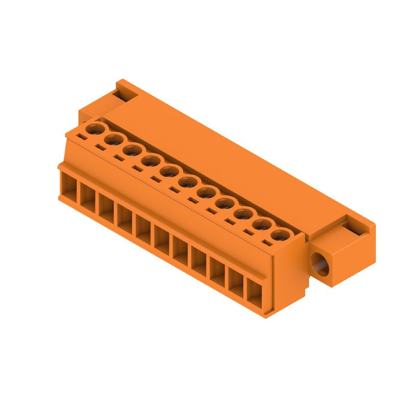 1971010000 - 11-Pole 180° Male PCB Connector with Clamping Yoke (Pack of 50)