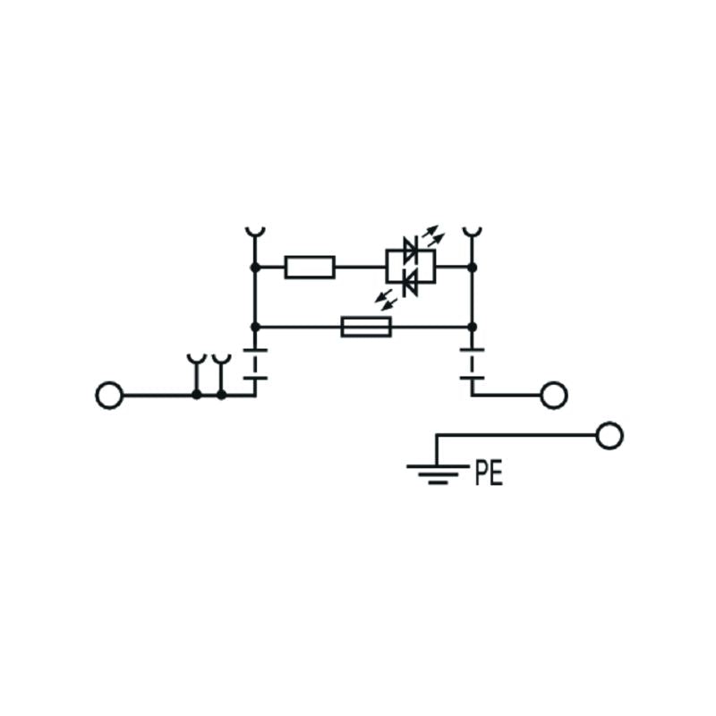 2893170000 - Black Fuse Terminal 100-250V, 4 mm², 6.3 A (Pack of 50)