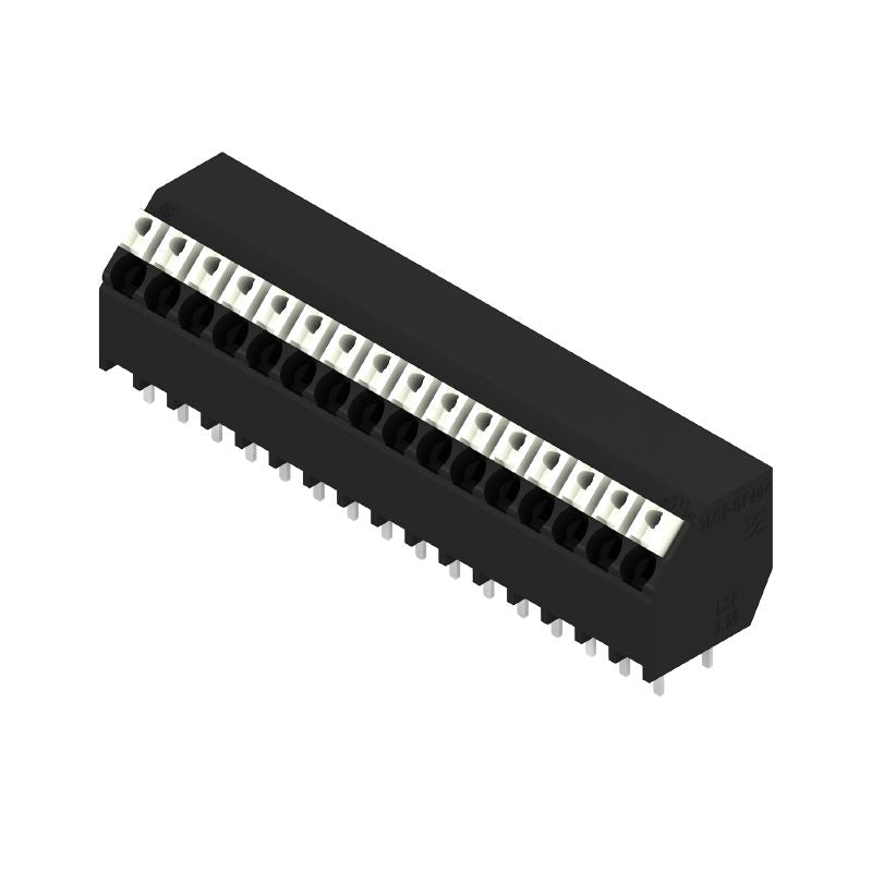 1885790000 - 16-Pole 3.5mm Terminal Connector, 135° Orientation, Black (Pack of 9)