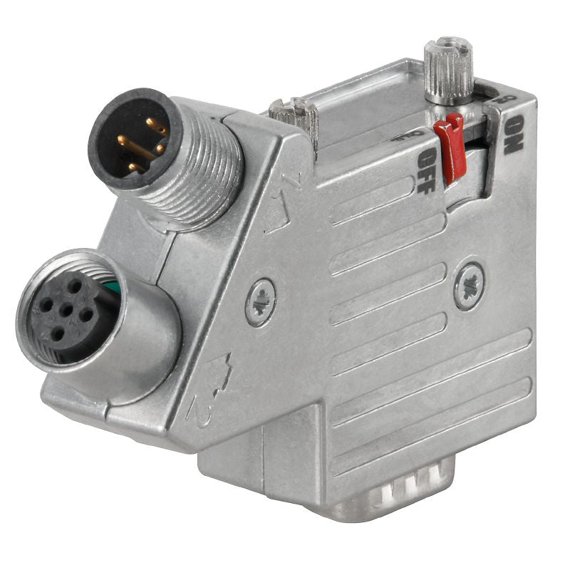 1368780000 - M12 D-Sub Connector with 12 MBit/s Data Rate