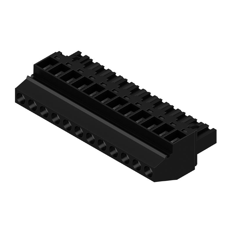 1958550000 - 5mm Female Connector, 12 Poles, 90° Angle, UL Certified (Pack of 30)