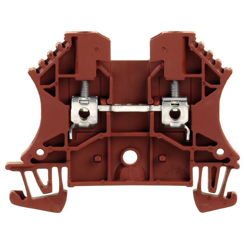 1037710000 - Brown Feed-Through Terminal Block, 2 Connections, 24A, 800V (Pack of 100)