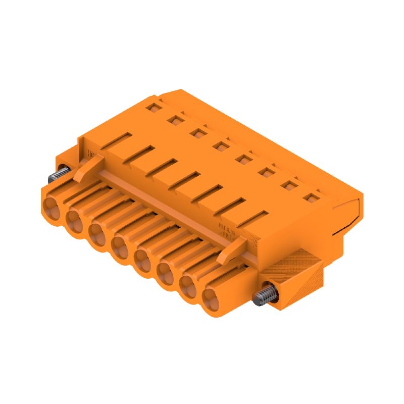 1844050000 - 5.08mm 8-Pole PCB Female Plug Connector, 180° Top Connection (Pack of 36)