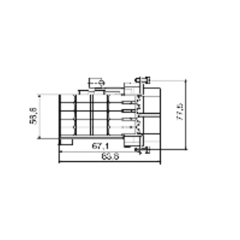 1848760000 - 16-Pole DSTV HE SR16 S Installation Kit, Pack of 10 (Pack of 10)