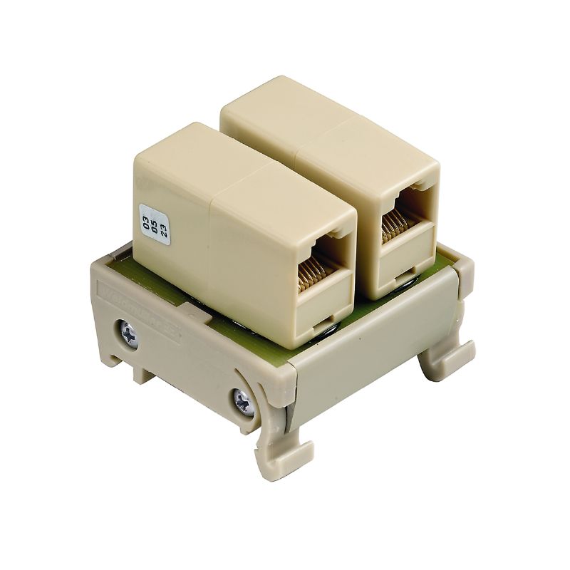 8555440000 - RJ45 2WAY Connector, 44mm Depth, RoHS Compliant