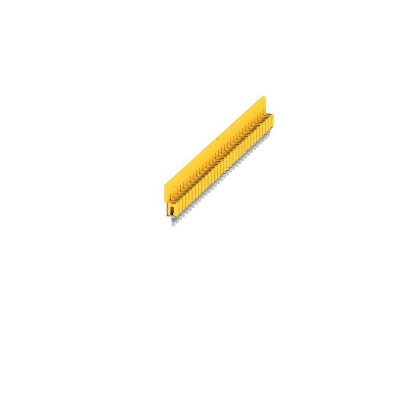 1577600000 - Yellow Insulated 32-Pole Terminal Connector 5.10mm Pitch (Pack of 10)