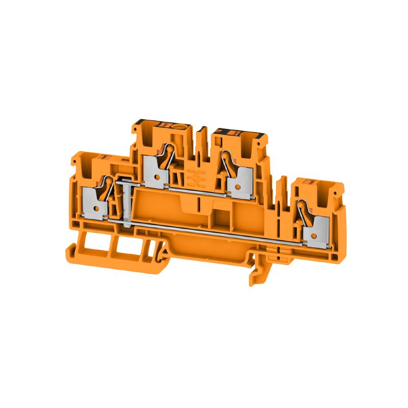 2552590000 - 4mm² Double-Tier Terminal, 800V, 32A, Push-In Connection (Pack of 50)