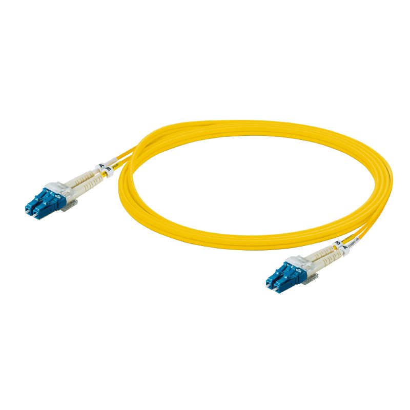 1433950005 - 0.5m LC-Duplex Patch Cable with Duplex Clip, LSZH Material