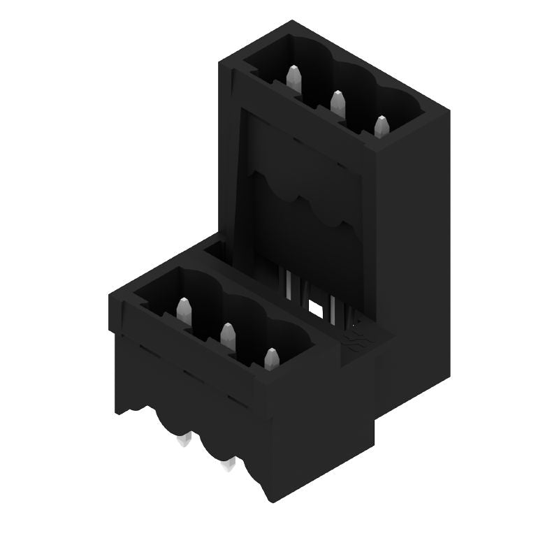 1882700000 - 5.00mm 6-Pole Male PCB Connector, 3.2mm Pins, Tinned Black (Pack of 50)