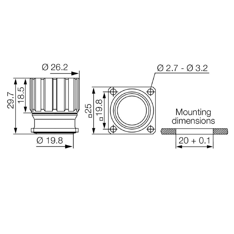 1169950000 - ROHS Certified Plugin Connector with Built-in Plugs