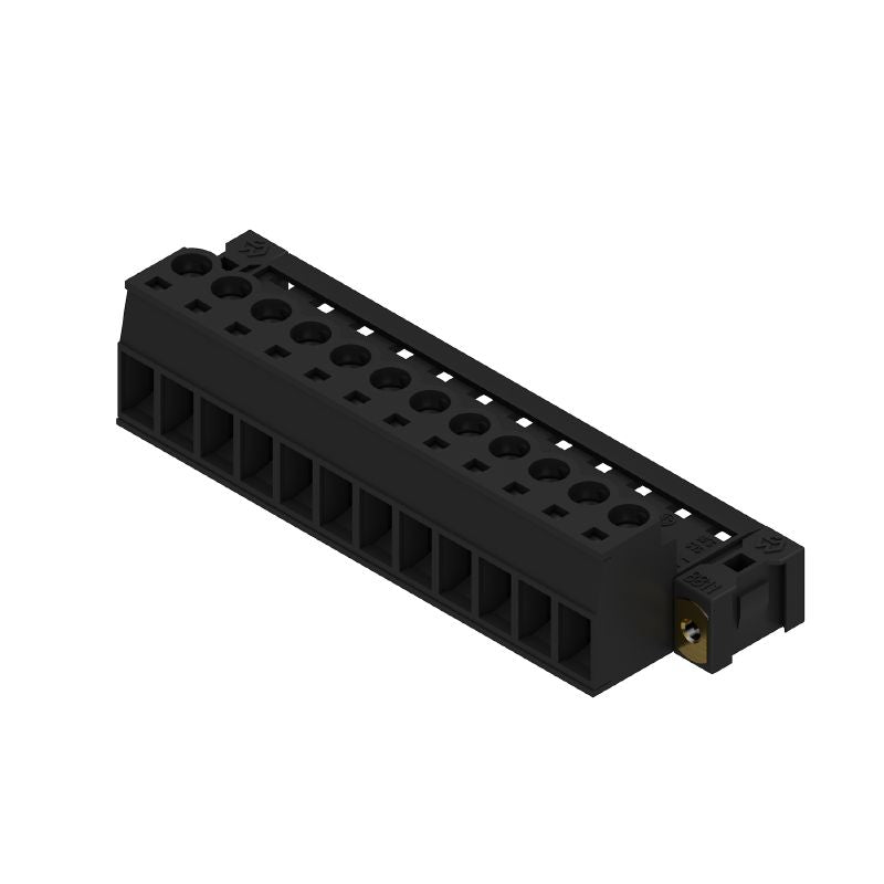 1000850001 - 12-Pole 5.08mm PCB Connector with Clamping Yoke (Pack of 24)