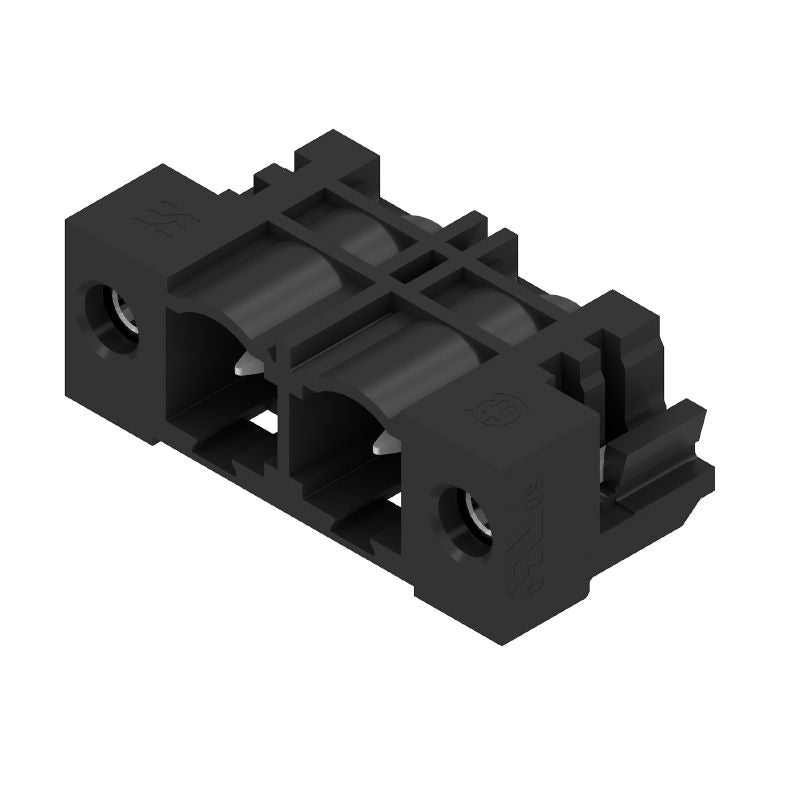 1472360000 - Black THT PCB Plug-In Connector, 7.62mm Pitch, 270-Degree Angle (Pack of 100)