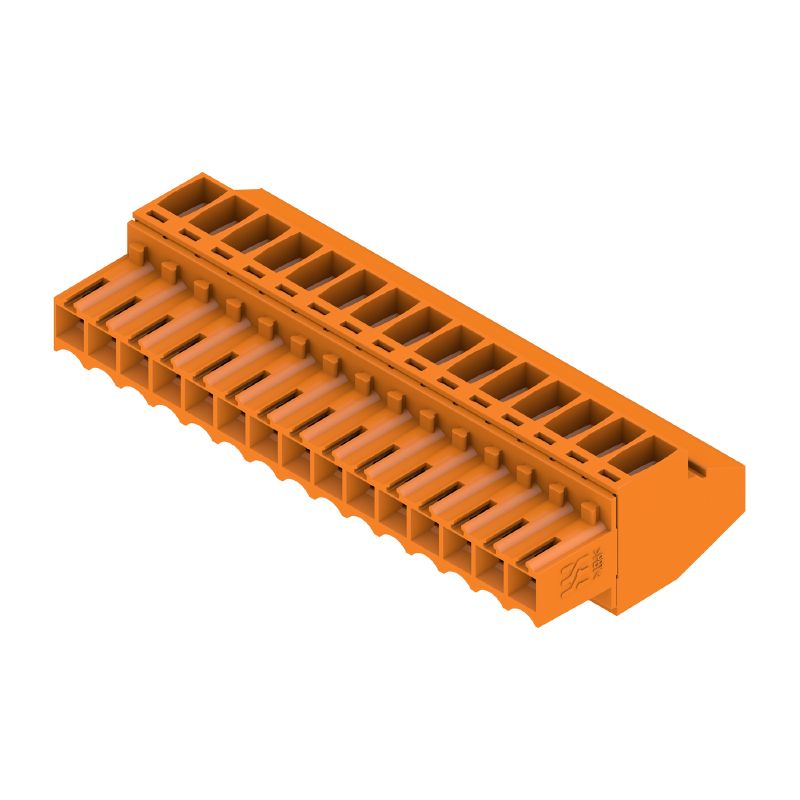 1638680000 - 15-Pole 3.50mm Female Connector, 90° Angle Design (Pack of 30)