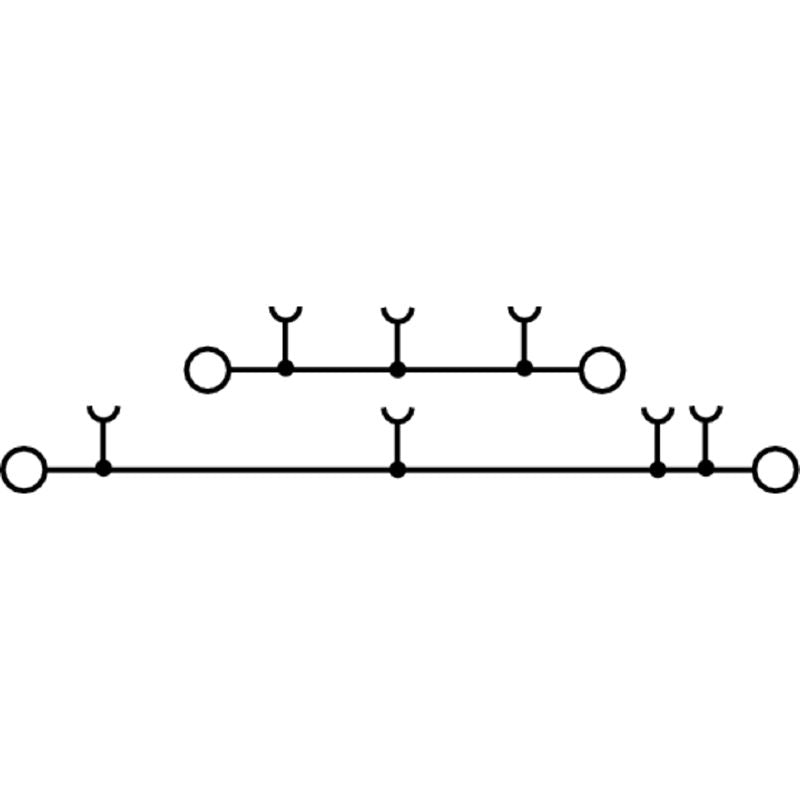 1674300000 - Beige 2.5mm² Double-Tier Terminal for 20A Connections (Pack of 50)