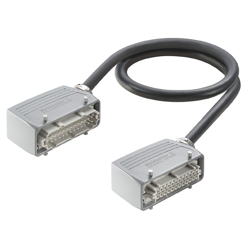 2712360500 - RoHS Compliant 24-Pole Heavy-Duty Connector Assembly, 5m 1.5mm²