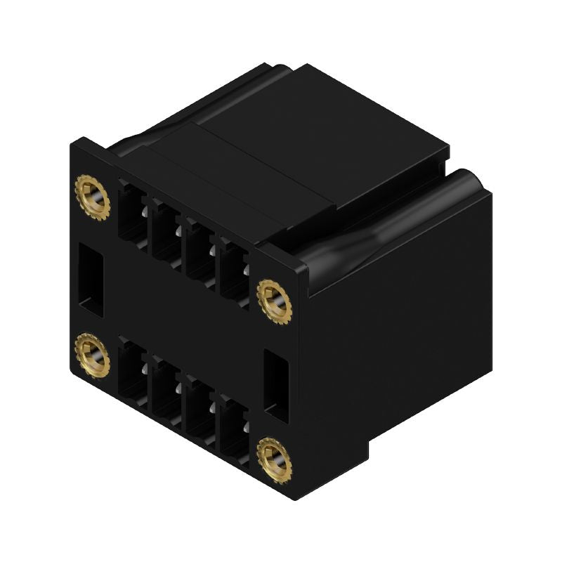1973600000 - 3.81mm Male Header PCB Connector with Black Finish (Pack of 44)