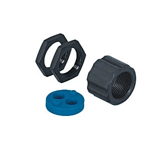 BEF-SET-10 M18 Mounting Set for Fiber-Optic Amplifiers