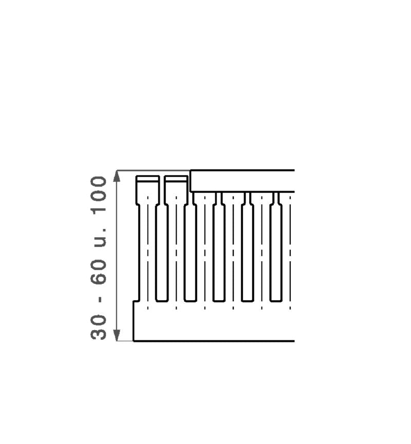 2589300000 - PVC Cable Duct 60mm x 2000mm with Lid, Lead-Free (Pack of 24)