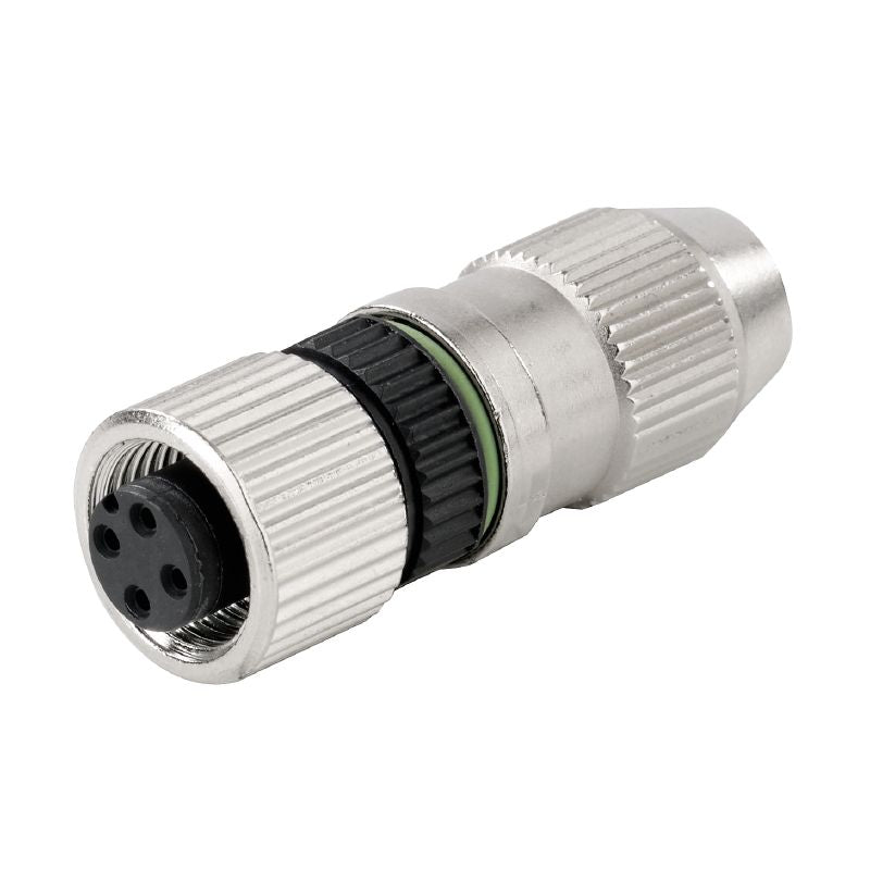 1781540001 - M12 IP67 Connector for 2.9-5.1mm Cables, 4A Rating