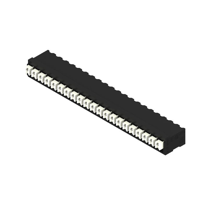 1869560000 - 21-Pole Black Terminal, 90° Angle, 1.5mm Solder Pins (Pack of 6)