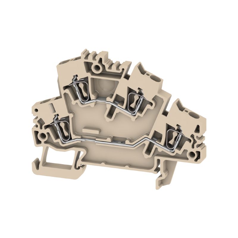 1791470000 - 2.5 mm² Double-Tier Feed-Through Terminal, 800 V (Pack of 50)