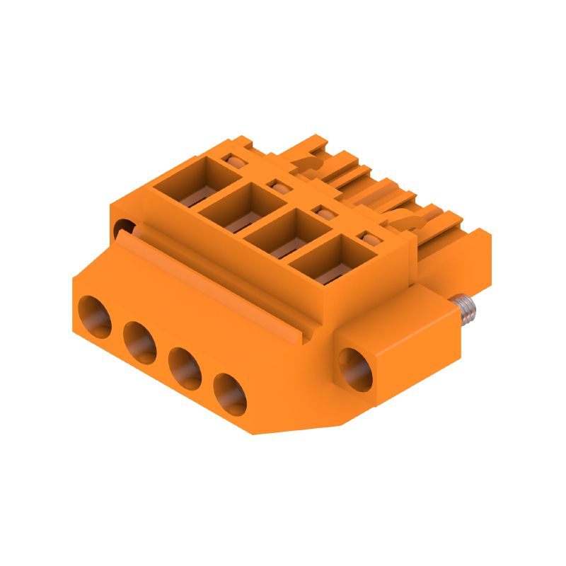 1949820000 - 5.08mm 4-Pole Female Connector for 90-Degree Connection (Pack of 60)