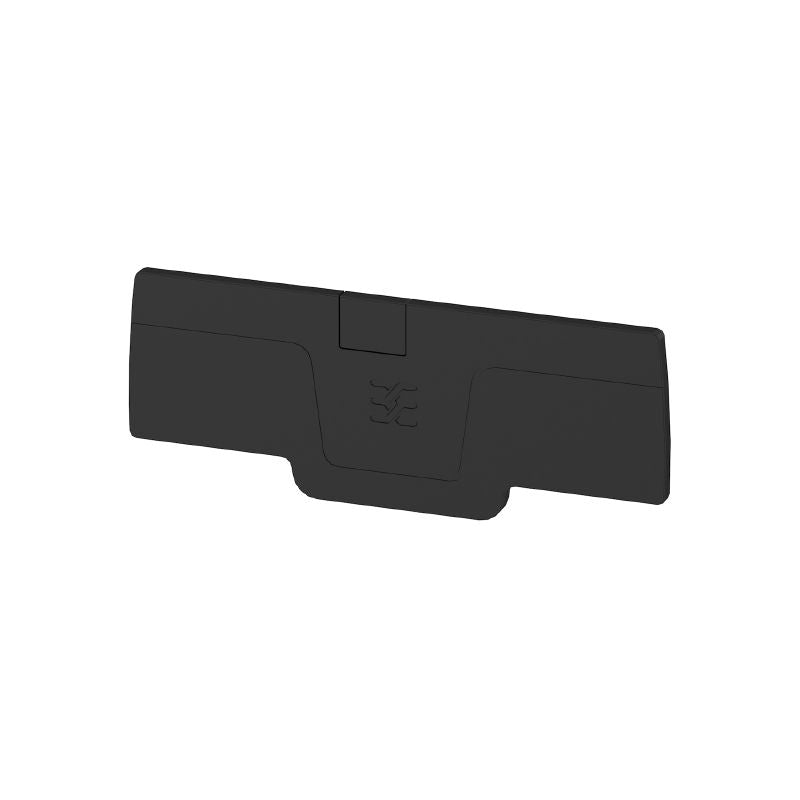 2486660000 - RoHS Approved Black End Plate, 29.1mm Depth, UL 94 V-0 (Pack of 50)