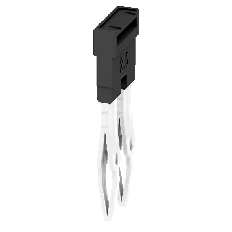 2831670000 - Black Cross-Connector, 24A, 5.10mm Pitch, Compact Design (Pack of 60)