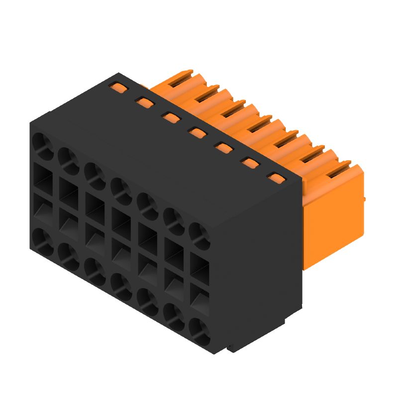 1944630000 - 3.50mm Female PCB Connector, 14 Poles, 180° Angle (Pack of 72)