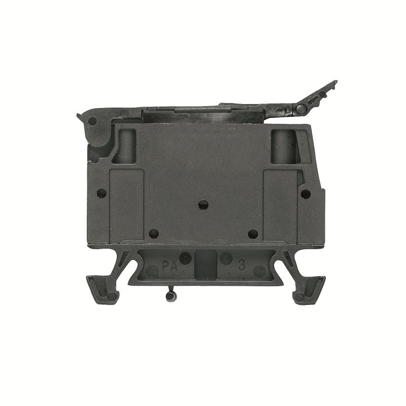 1886560000 - Black Fuse Terminal for 4 mm² Wire, 6.3 A, TS 35 Rail (Pack of 50)