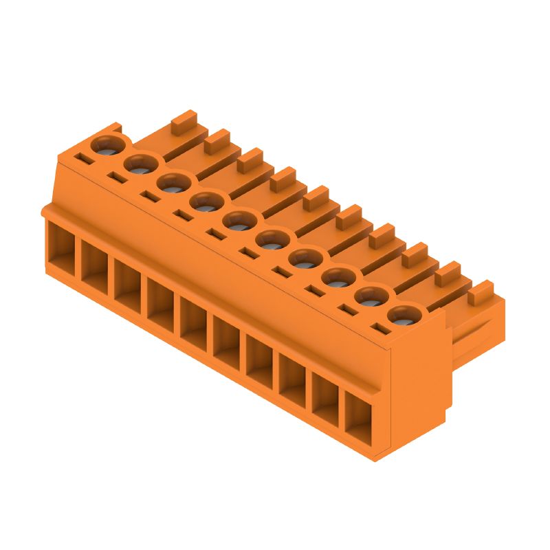 1940810000 - 3.81mm 10-Pole PCB Connector with Clamping Yoke (Pack of 50)