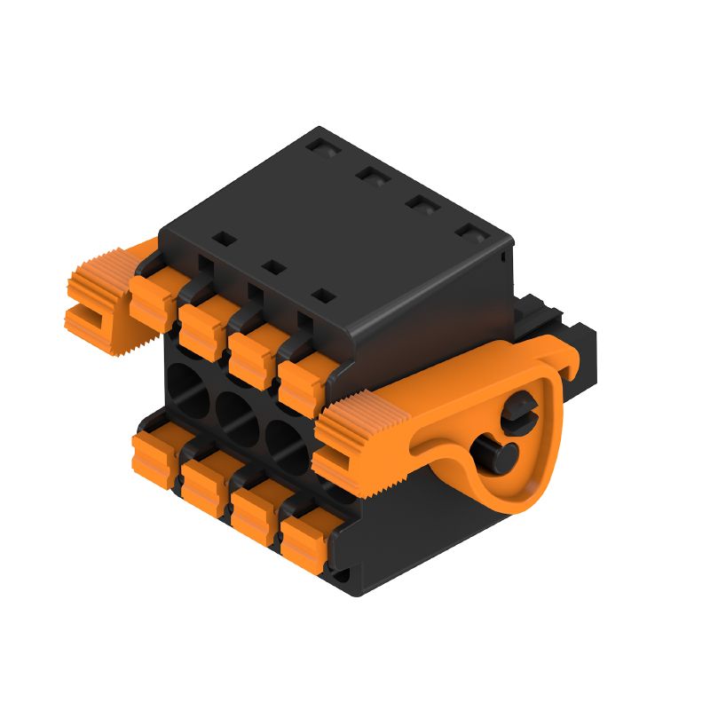1001030000 - 180° Angle 5.08mm PCB Connector with Four Poles (Pack of 40)