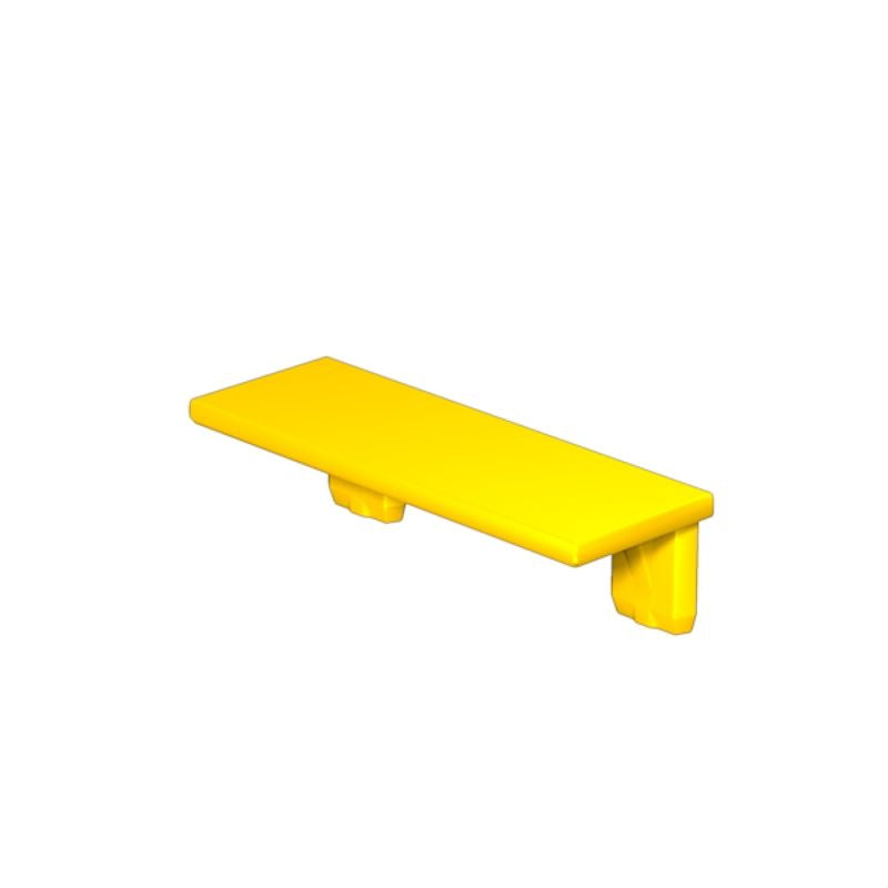 1520990000 - Yellow PA 66 Pluggable Device Marker, 26mm Wide (Pack of 80)