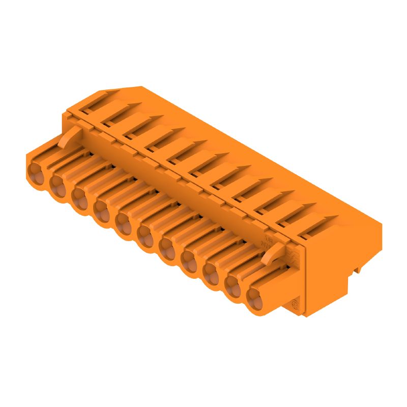 1948880000 - 5.08mm Female PCB Connector, 11 Poles, 270° Angle (Pack of 30)